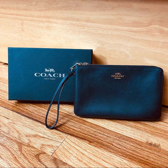 Coach Handbags - Coach Double Zip Wallet